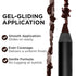 Lord & Berry SMUDGEPROOF Eye Liner - Soft & Creamy VEGAN Formula, Long Lasting Waterproof Pencil for Eye Makeup
