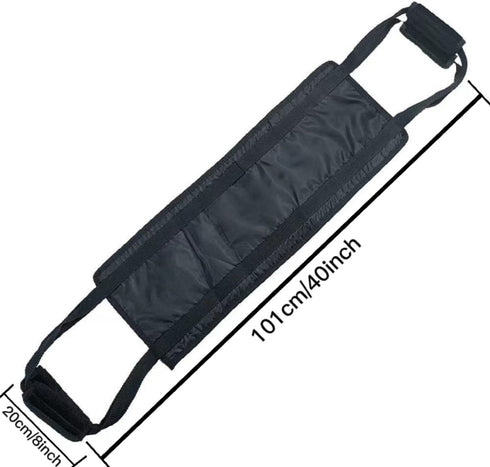 Healthman 40 Inch Padded Bed Transfer Nursing Sling, Mobile Safety Aids for Disabled, Elderly, Injured