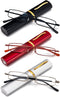 REAVEE 3 Pack Slim Pen Reading Glasses for Women Men, Stylish Readers with Portable Clip Case