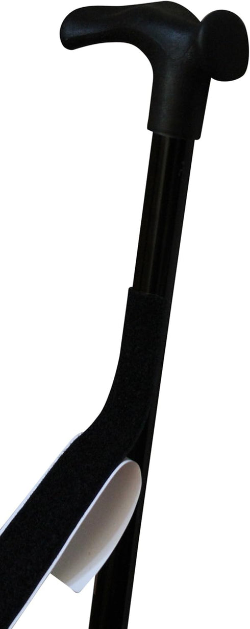 Secure Pouch Easily Attaches to Cane, Walker, Crutches, and Wheel Chairs - American Made, Navy Blue