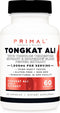Primal Tongkat Ali Capsules (60 Capsules / 30 Servings, 1,000 mg) - Modernized Energy and Performance Support for Men