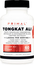 Primal Tongkat Ali Capsules (60 Capsules / 30 Servings, 1,000 mg) - Modernized Energy and Performance Support for Men