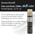 Jerome Russell Temporary Hair and Body Glitter Color Spray, 2.2 oz, Multi-Color, Travel Spray