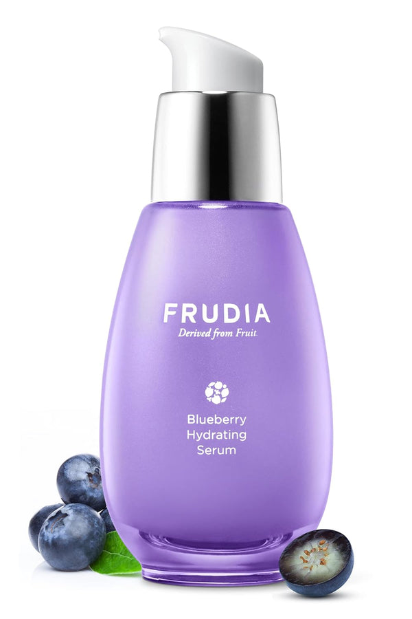 WELCOS FRUDIA Blueberry Hydrating Serum - Moisturizing Face Serum with Blueberry Extract, Vegan, 1.69 fl oz