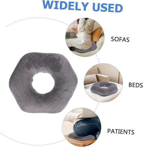 Comfortable Memory Foam Wheelchair Cushion for Bed Sores - Breathable & Washable