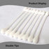 900pcs Precision Cotton Swabs, Cosmetic Makeup Applicators, Multi-Purpose Dual Tips with Pointed and Flattened Tip