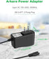 Meridian Trimmer Charger Replacement, 5V Power Cord Adapter with 6.6FT Charging Cable & Shaver Brush