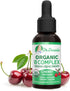Organic Vitamin B Complex Liquid Drops, 1oz - B Vitamins Supplement with B3, B6, B7, B9 & Methyl B12 for Adults & Kids,