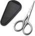 Small Precision Scissors, 3.5inch Stainless Steel Multi-Purpose Grooming Kit for Facial Hair, Eyebrow, Beard