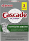Cascade Platinum Dishwasher Cleaner, 3 count