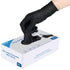 akgk 100 Pcs Disposable Black Nitrile Gloves, 4 Mil X-Large, Powder-Free Cleaning Gloves