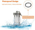 Shintop 2PCS High Capacity Aluminum Keychain Waterproof Pill Container