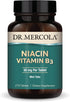 Dr. Mercola Niacin Vitamin B3, 90 Servings (270 Tablets), Essential B Vitamin, Dietary Supplement, Non-GMO