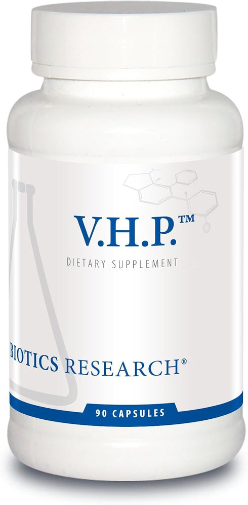Biotics Research V.H.P. – Valerian, Hops, Passionflower, GABA Relaxation Formula, 90 Capsules