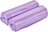 MECCANIXITY 4-6 Gallon Small Trash Bags, Waste Basket Liners for Kitchen, Office, Bathroom, Purple, 40 Counts