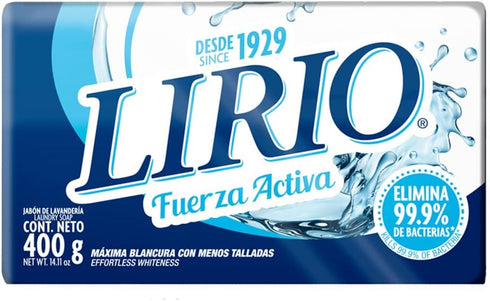 White Laundry Soap, 14.1 oz, (Lirio)