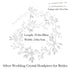 Unicra Flower Bride Wedding Hair Vine Crystal Bridal Headbands for Women and Girls Pearl Hair Accessories (Silver)