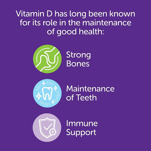 Ddrops Kids Booster 600IU - 100 Drops of Daily Liquid Vitamin D for Kids, Supports Strong Bones & Immune System