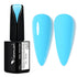 VENALISA 15ml Light Blue Gel Nail Polish, Pastel Color Soak Off UV LED Nail Art Starter DIY at Home