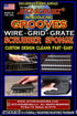 Jetz-Scrubz GROOVES Scrubber Sponge, Cleans Wire Racks & Shelves, Pack of 3