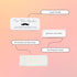Shark Tank Lip Wax Strips - 24 Hypoallergenic Waxing Strips for Hair Removal on Upper Lip, Chin, Eyebrows