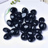 12PCS Natural Black Obsidian Crystal Stone, Polished Stone Set for Healing, Yoga, Reiki, Meditation, Home Decor