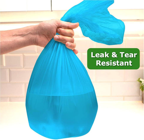1.2 Gallon Small Trash Bags, CCLINERS 420 Count, 1 Gallon Garbage Bags, 5L Bathroom Trash Can Liners