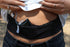 Insulin Pump Holder Waist Belt for Kids, Breathable Soft Fabric with Mesh for Easy Viewing, Black.