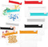 Ptwola 12 Pcs Zippered Pill Pouch Slide Lock Storage Bags Reusable Mini Seal