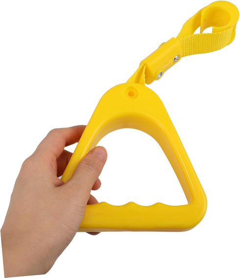 Subway Handrail Ring for Seniors Portable Mobility Aid Vehicle Support Handle Durable Yellow Grab Handle for Elderly