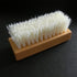 GLEAVI 4 Pcs Soft Bristles Heavy Duty Scrub Cleaning Brush with Wooden Handle for Upholstery and Car Interior