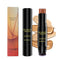 Wig Lace Dyeing Stick, Portable Natural Knots Healer with Brush, Hair Color Stick for Lace Wigs, Dark Brown (04)