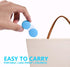 KISEER 24 Pack (4 Colorful Cute Contact Lens Case Bulk Box Holder Container Soak Storage Kit Color)