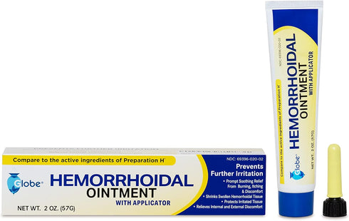 Phenylephrine HCl with Applicator - Relief from Burning, Itching and Discomfort of Hemorrhoids, 2 Ounce Tube