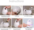 HUGMO 200 mL Essential Oil Diffuser & Cool Mist Air Humidifier, Aromatherapy Ultrasonic Diffuser and LED Nightlight