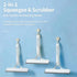 KonaCryspen 3-in-1 Window Cleaning Tool Blade, Sponge & Spray for Streak-Free Glass, Ideal for Home Windows, Mirrors