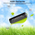 POWEROWL 2800mAh 1000mAh 1.2V Pack 16 AA AAA Rechargeable Batteries, Pre-Charged High Capacity & NiMH Battery Low Self