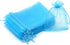 50Pcs 6x8 inches Sheer Organza Bags - Jewelry Drawstring Pouches for Wedding Party Christmas Favor Gifts