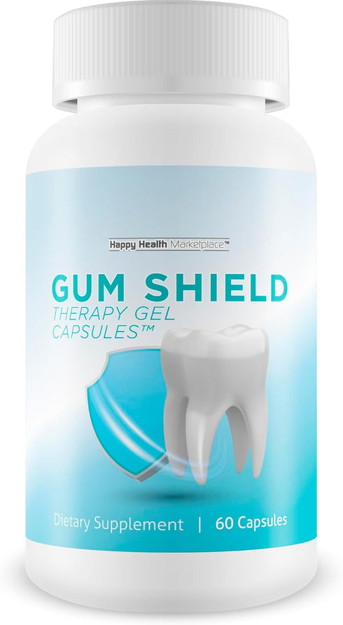 Gum Shield Therapy Gel Capsules, Our Best Oral Probiotics for Teeth and Gums, Dental Probiotics for Bad Breath