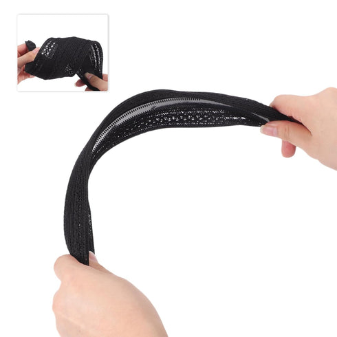 VOCOSTE Wide Headbands for Women, Extra Wide Non-Slip Bohemia Hair Accessories, Thick Head Bands with Teeth