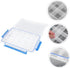 Portable Plastic Pill Organizer with Compartments Transparent Medicine Storage Case Durable and Safe for Weekly