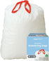 Amazon Basics - Tall Kitchen Trash Bags, 13 Gallon, 10% Post Consumer Recycled Content, Clean Fresh Scent, 200 Count, Pack of 1