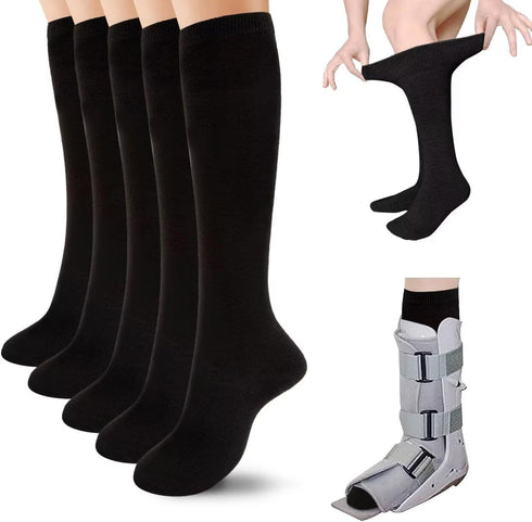 Yxmeiguo Walking Boot Socks Replacement Sock Liner for Orthopedic Walking Boots Walker Brace