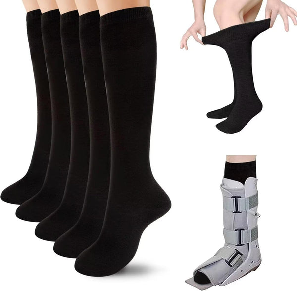 Yxmeiguo Walking Boot Socks Replacement Sock Liner for Orthopedic Walking Boots Walker Brace