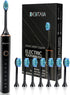 Sonic Electric Toothbrushes for Adults, 8 Brush Heads, 37000 VPM Deep Clean, Rechargeable, Fast Charge