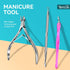 TsMADDTs 13 PCS Nail Files and Buffers Kit, Includes 3-Way Sanding Block, Cuticle Nippers & Pusher