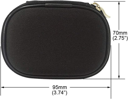 Soft Hearing Aid Case Protective for BTE, IEC, CIC, Earmold, IEM Earphone