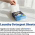 SEAPACT 120 Eco-Friendly Laundry Detergent Sheets - Loads - Fresh Linen Scent - Powerful Cleaning, Dissolves Easily