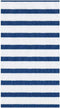 Caspari Bretagne Paper Guest Towel Napkins in Blue - Two Packs of