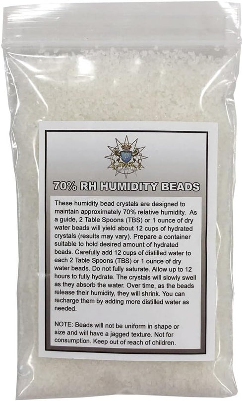 Prestige Import Group Crystal Gel Humidification Beads for Humidors, 4 oz Bag